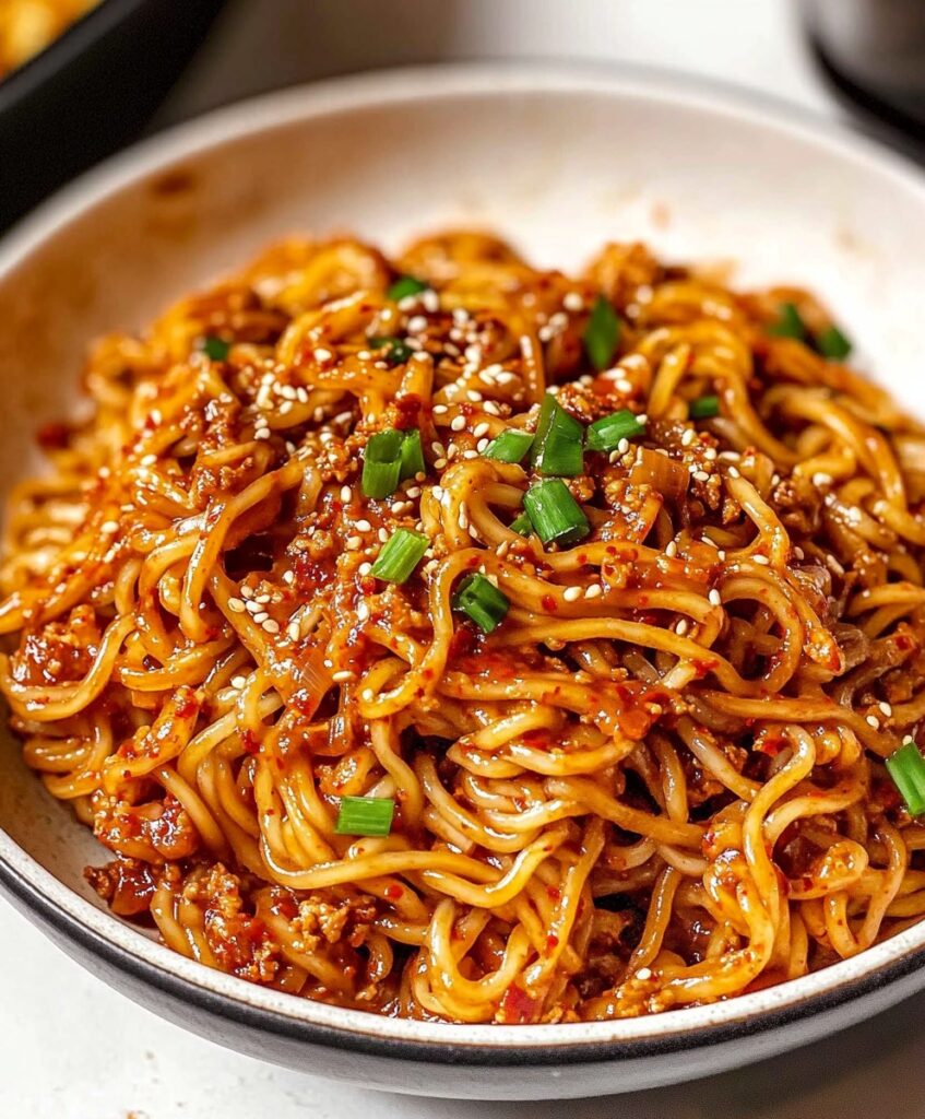 SPICY KOREAN GOCHUJANG NOODLES