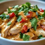 Slow-Cooked Thai Peanut Chicken