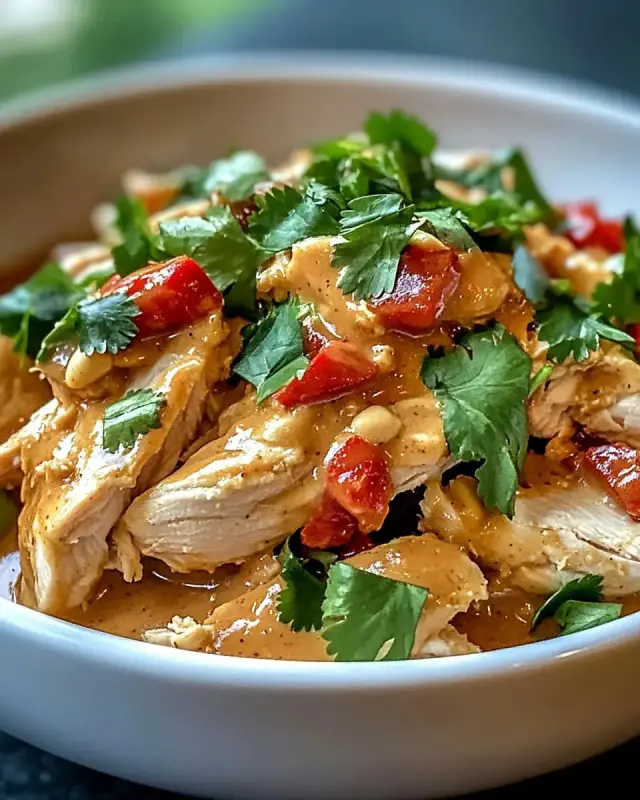 Slow-Cooked Thai Peanut Chicken: Unlock Bold Flavors Today!