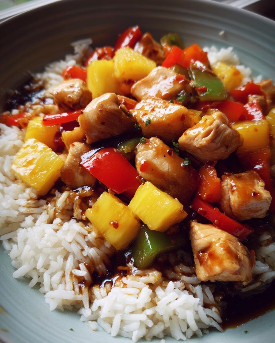 Pineapple Chicken And Rice - detail 1